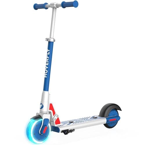 Hoverfly GXL MAX Electric Scooter for Adults, Anti Flat 10" Solid Tire, Max 16 Mile Range and 15.5Mph Speed Power by 300W Motor, Portable Foldable Commuting Escooter for Adult with EABS&Disc Braking